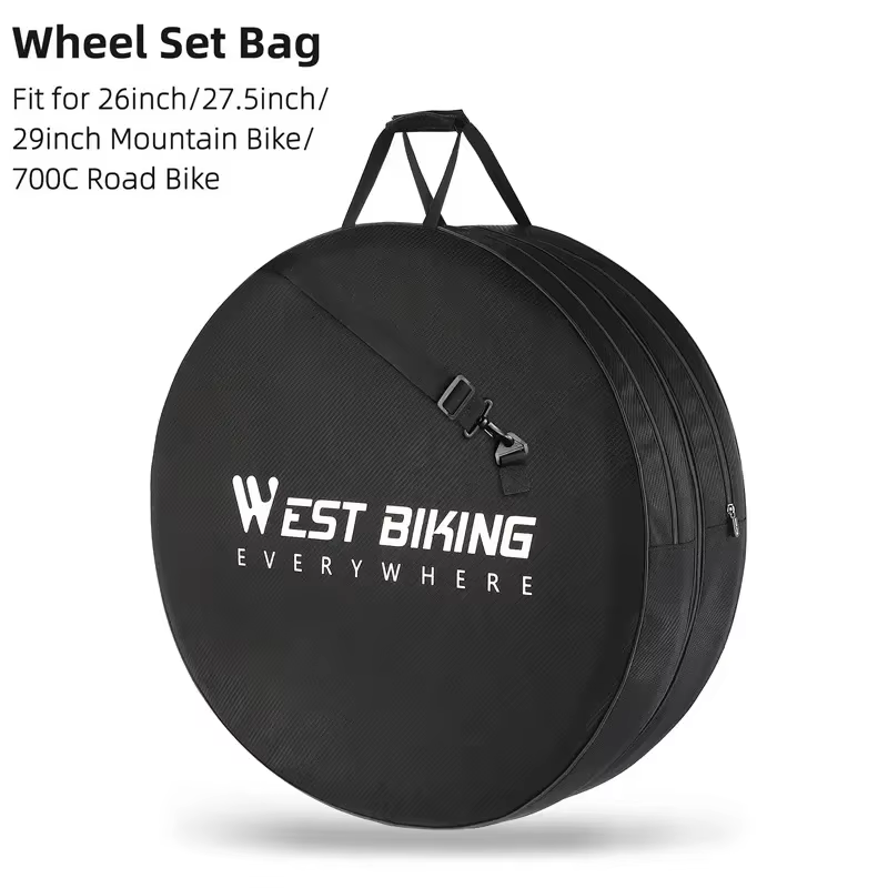 WEST BIKING-Sac de transport étanche pour roues de vélo de route, ensemble de roues, housse de prote