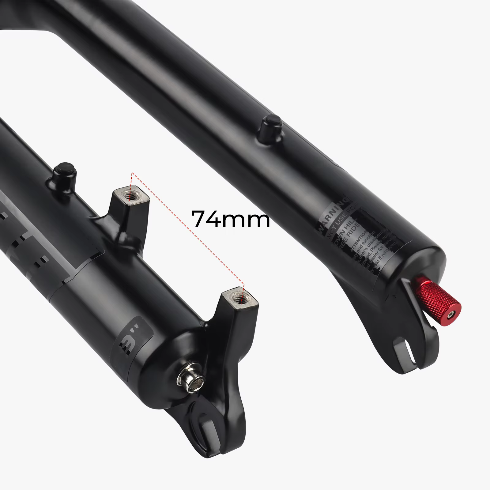 BOLANY 27.5 29er fourche à Air de Suspension de vélo 9x100mm QR vtt fourche de choc avant de vélo re