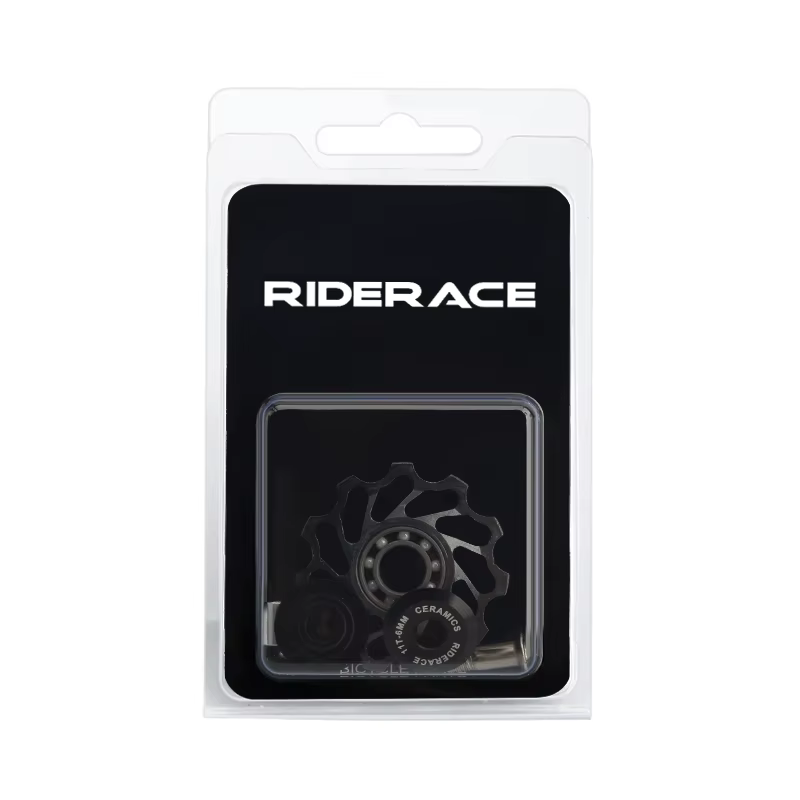 Dérailleur arrière en alliage d'aluminium pour vélo, poulie en céramique, 11T, roulement de vélo, ma