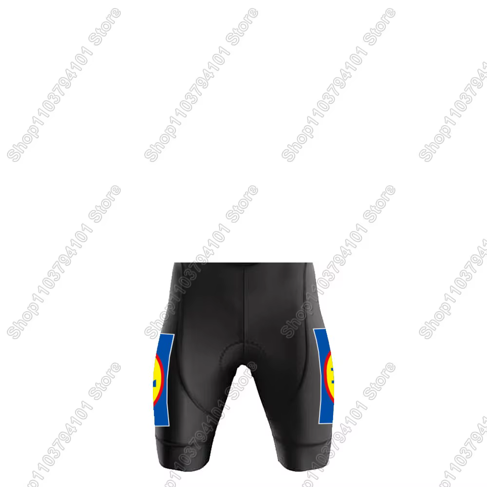 Ensemble de maillot de cyclisme Lidl Team 2026 pour hommes, vêtements de vélo d'été, Canada, chemise
