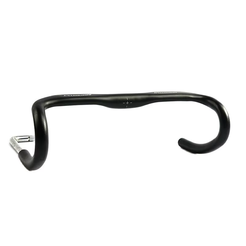 Guidon de vélo de route en aluminium à pignon fixe, barre de direction de vélo de course 31.8/380mm,