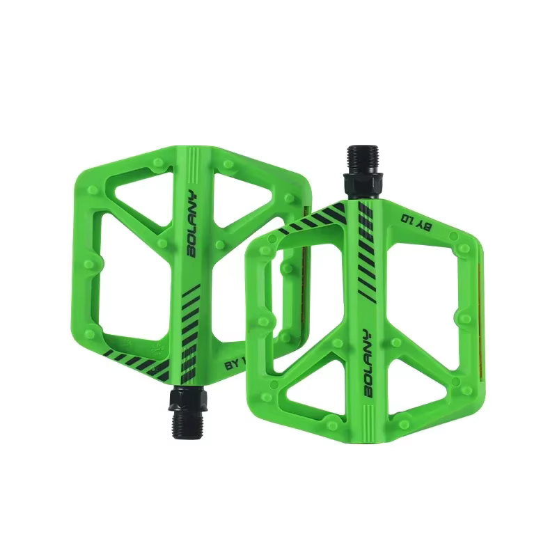 BOLANY Nylon pédale de vélo anti-dérapant VTT pédales anti-poussière joint étanche Double roulement 