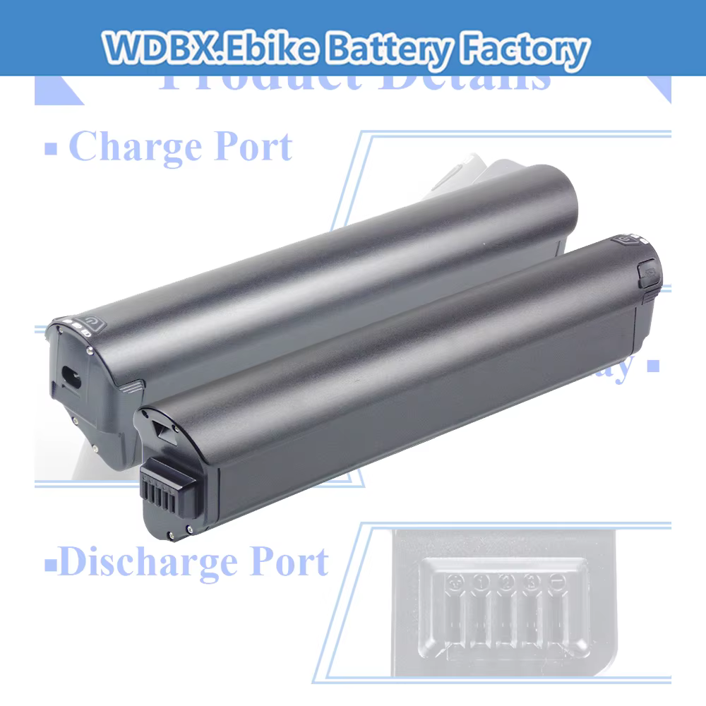 Batterie de vélo électrique amovible 48V 10.4Ah 14Ah 36V 13Ah pour Vefreedom Cybervelo EK2 Pro URLIF