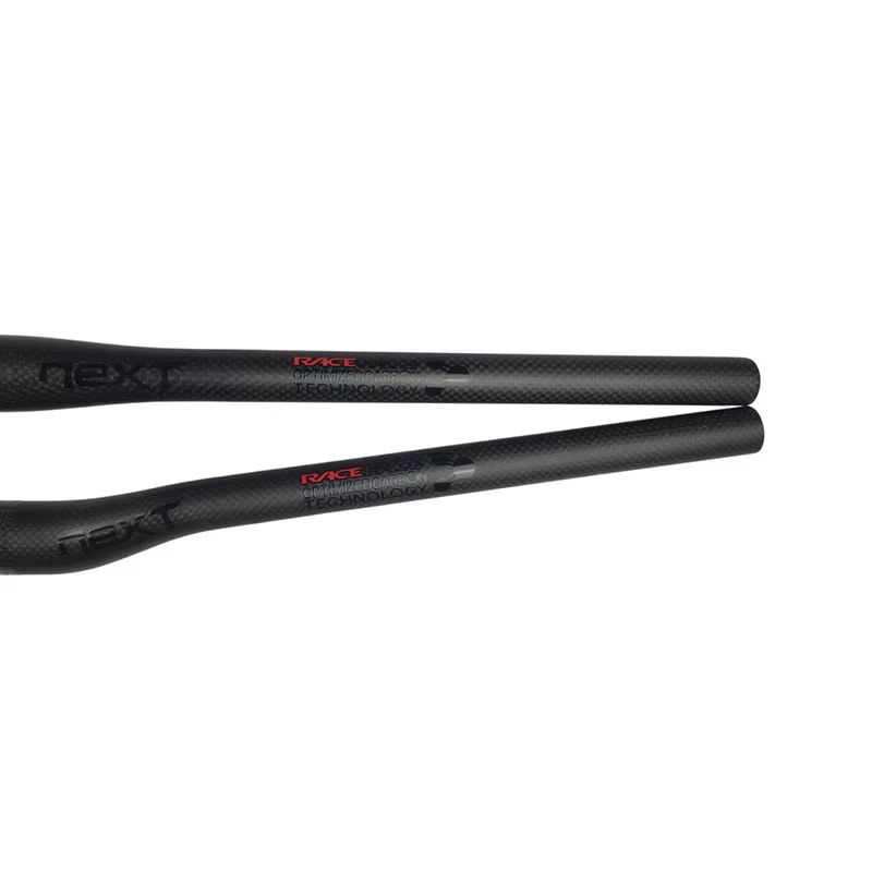 Race Face NEXT VTT 3K fibre de carbone plat Horizontal guidon de vélo en carbone pièces de vélo vtt 