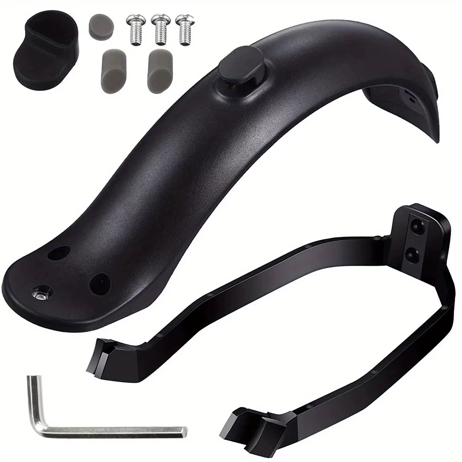 Garde-boue arrière pour trottinette électrique Xiaomi Mi M365 1S Pro, accessoire avec feu arrière