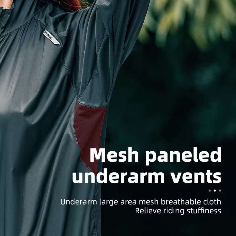 ROCKBROS – veste de vélo de Protection solaire d'été, couverture de cyclisme respirante, randonnée e