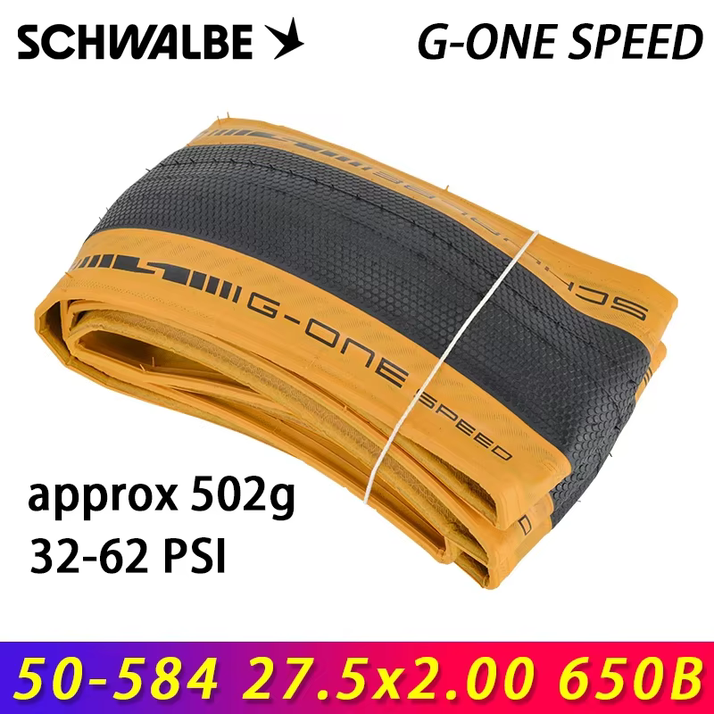 SCHWALBE Original G-ONE vitesse 27.5x2.00 650B pliant Tubeless pneu de vélo pour route vtt ville rét