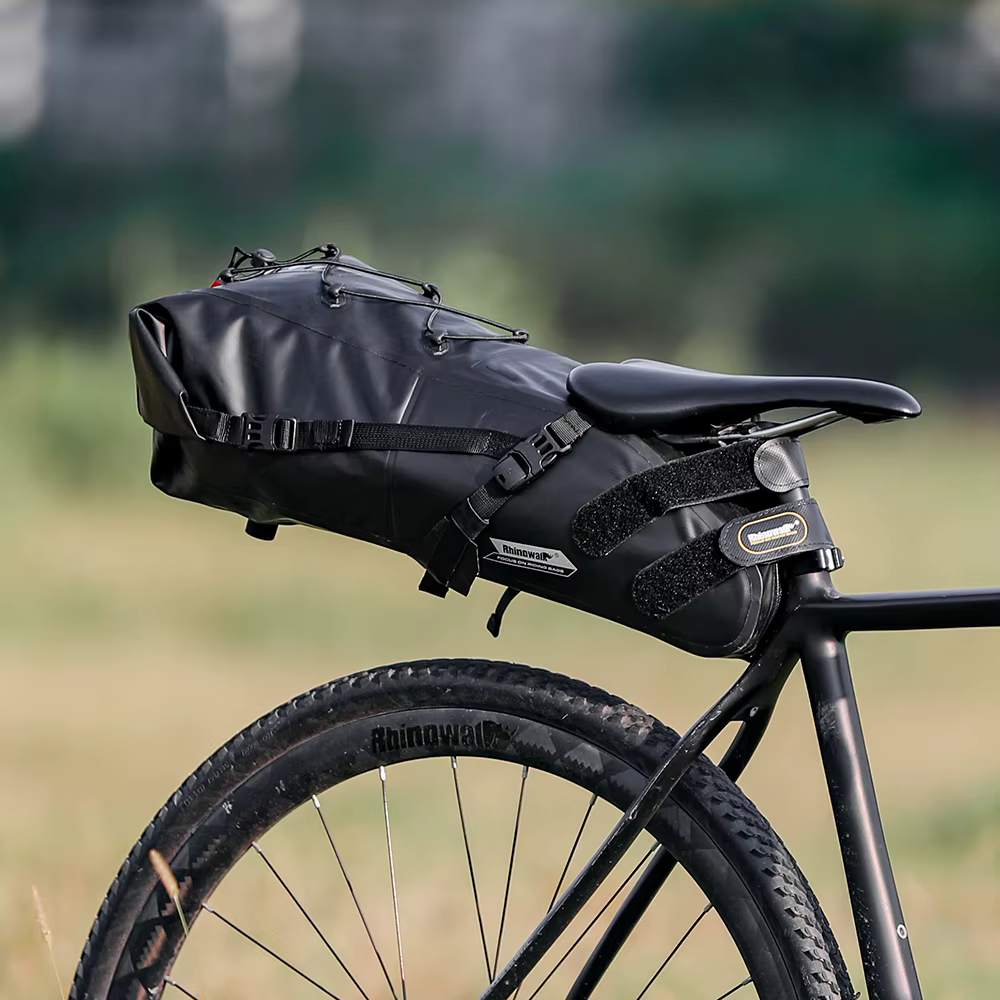 Bal inowalk-Sac de dégager de vélo étanche, sac de queue de vélo pliable, sac de rangement soufflé p