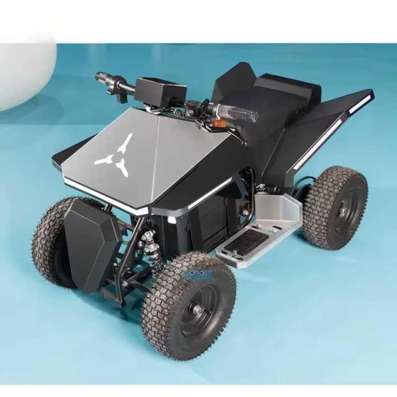 VTT électrique pour enfants 800 W, quad tout-terrain à 4 roues, vélo tout-terrain électrique pour en