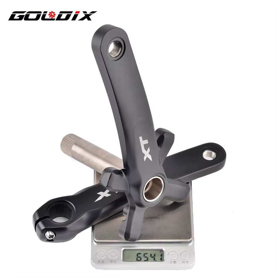 XT – pédalier de vélo en alliage d'aluminium, 104BCD, 170mm, 175mm, noir, rond, ovale, 32T, 34T, 36T