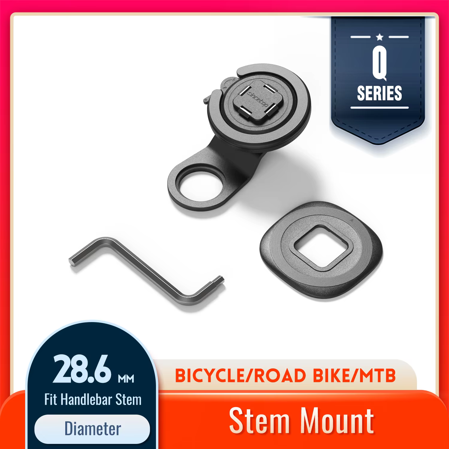 Support de téléphone magnétique pour vélo, support de téléphone pour tige de vélo de montagne/route,