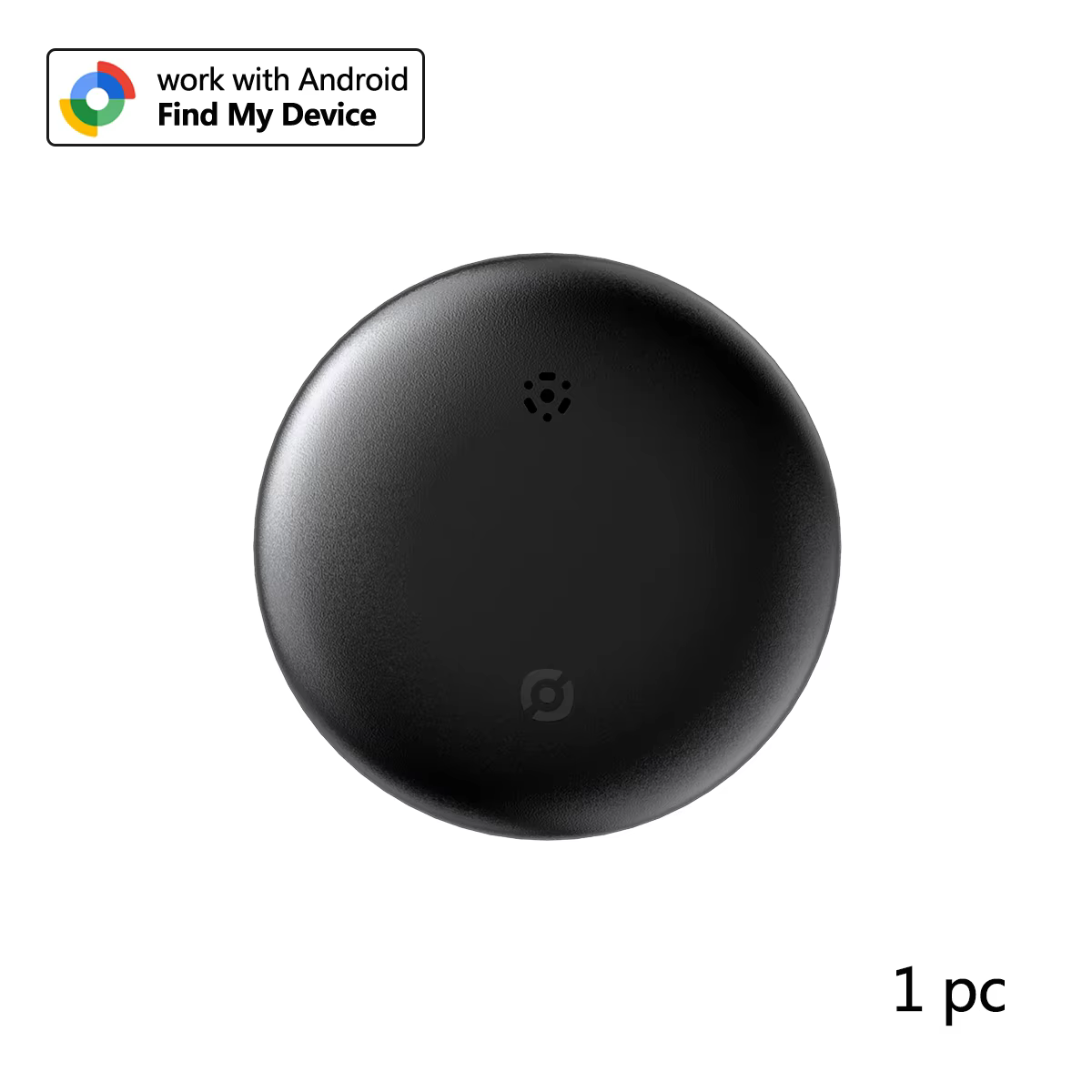 Mini traceur GPS double système pour Apple Find My/Android Google Find Hub App, localisateur d'objet
