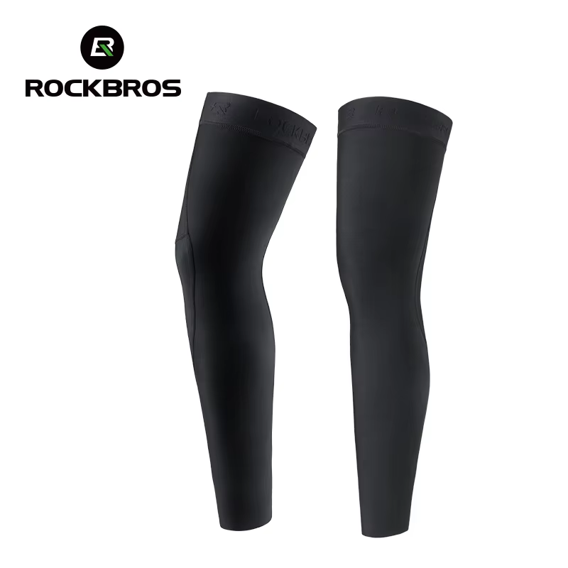 ROCKBROS hiver vélo jambières coupe-vent thermique polaire garder au chaud vélo jambe Protection spo