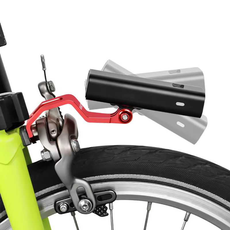 MUQZI support de feu avant support de montage de fourche de vélo support d'oeillet de phare pour vél