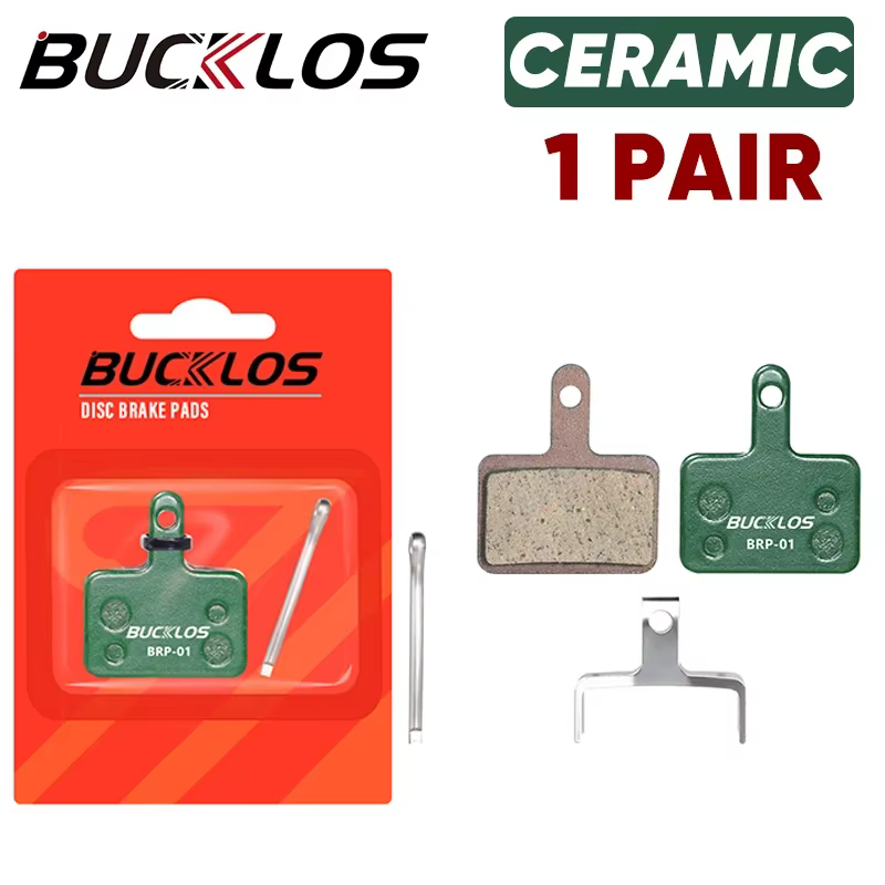 BUCKLOS plaquettes de frein de vélo en céramique Durable vélo plaquette de frein à disque hydrauliqu