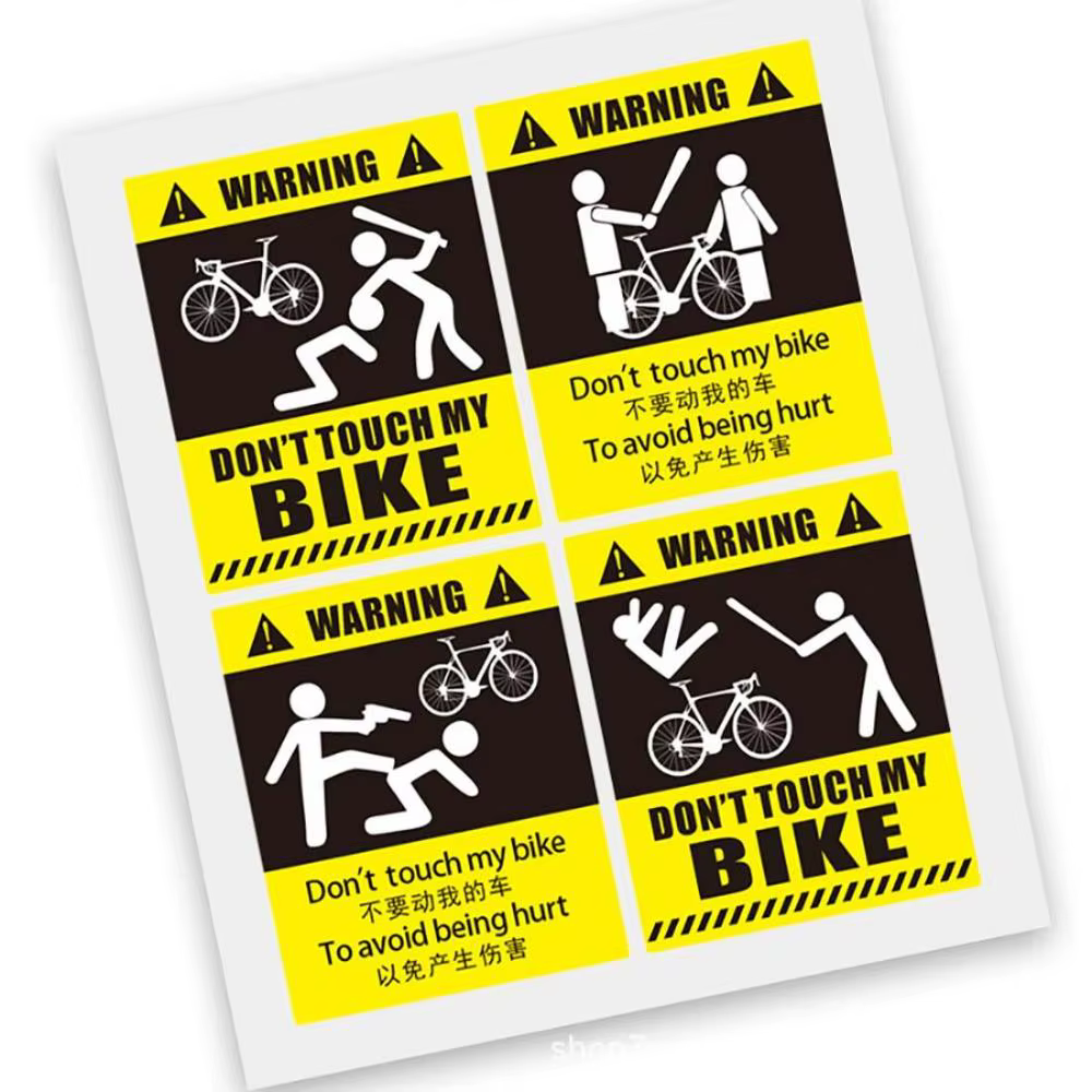 Autocollant 3D anti-rayures pour cadre de vélo de route et VTT, accessoires de protection