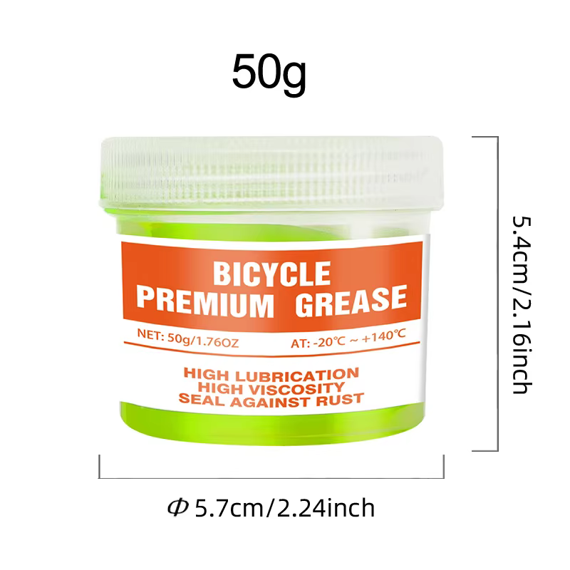Huile lubrifiante pour vélo 50g, graisse pour roulements, lubrifiants pour moyeux, éléments lipidiqu