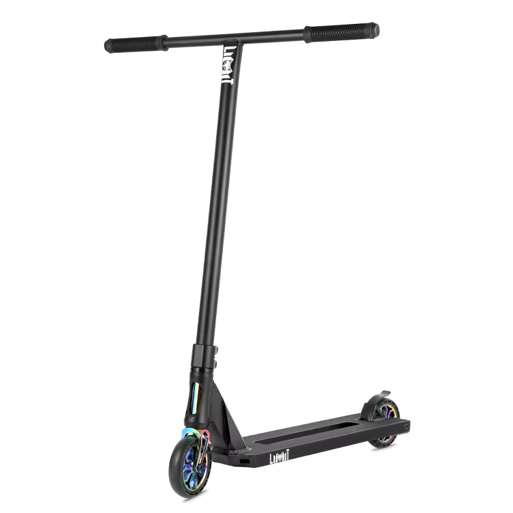 Trottinette Freestyle Pro pour figures acrobatiques, trottinette extreme, plateau en aluminium, pour