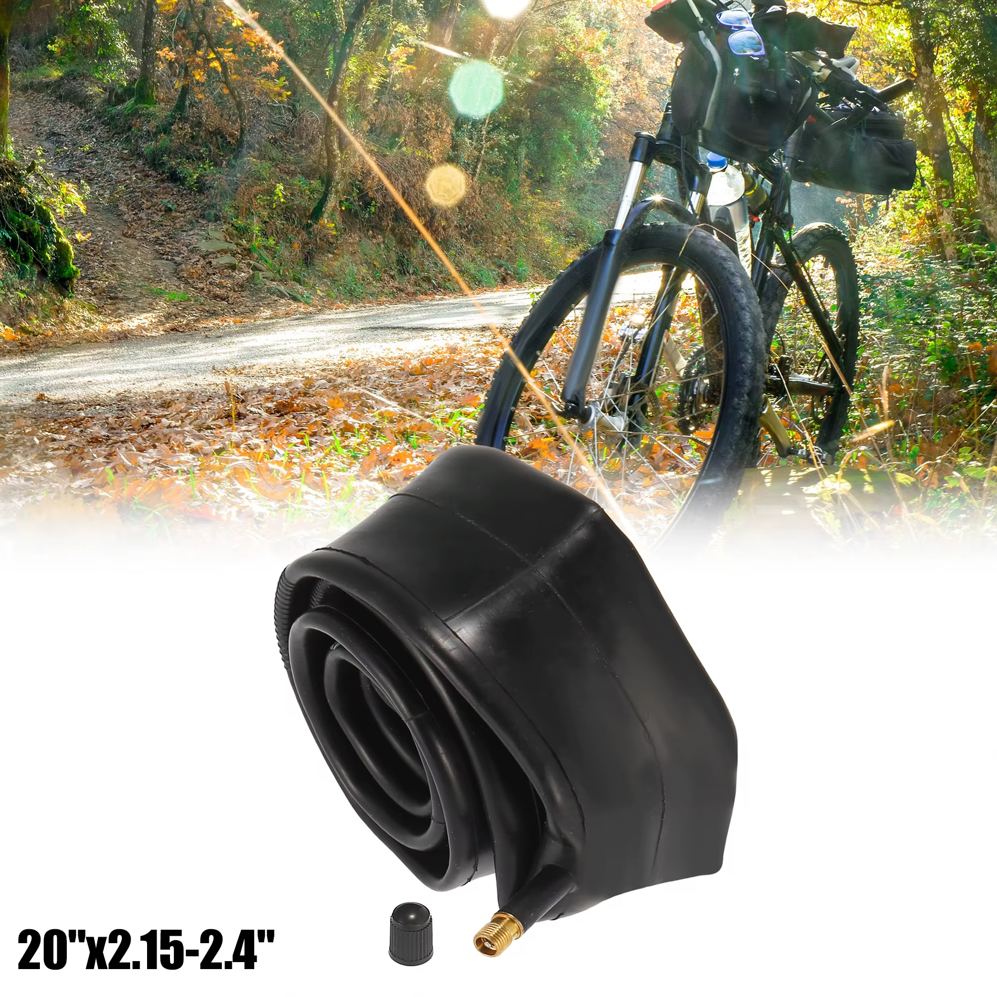 X Autohaux – pneus intérieurs de vélo Schrader 14/16/18/20/22/24/26 pouces, 1.75/2.125 pouces de lar