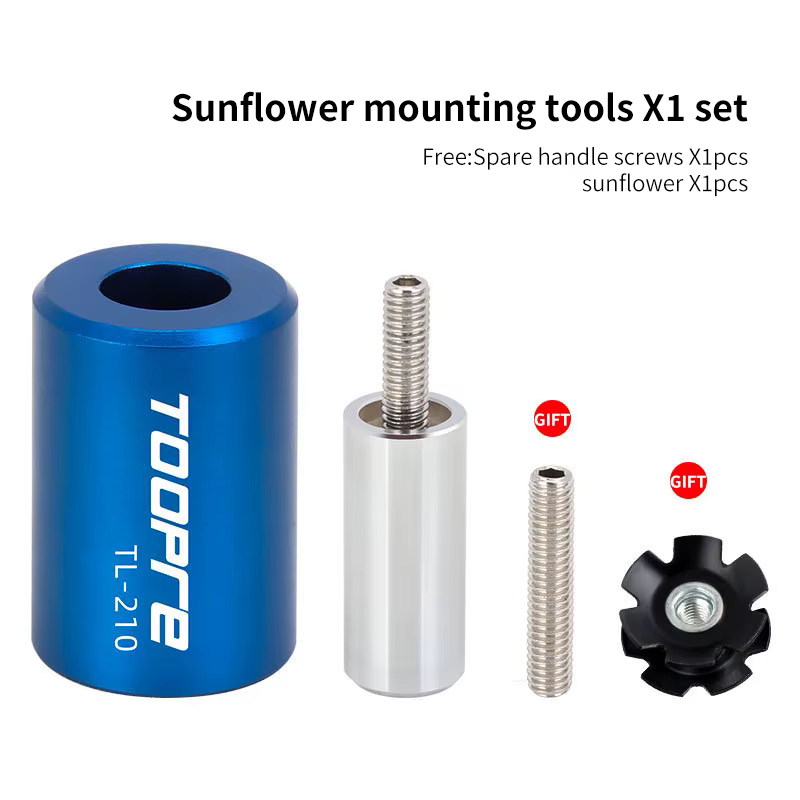 TOOPRE fourche tournesol montage supérieur 28.6mm OD fourche pilote outil vtt dispositif réparation 