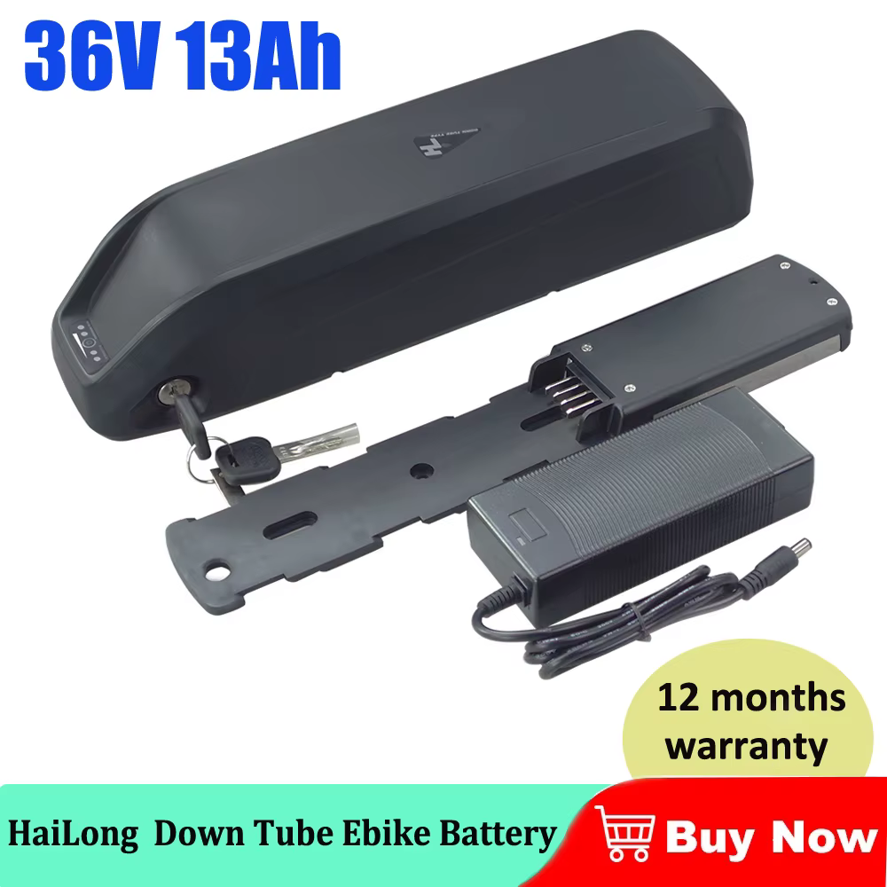 Batterie Hailong 36V 48V 10.4Ah 13Ah 15Ah pour batterie de vélo électrique Makadam e-trac Max 30A BM