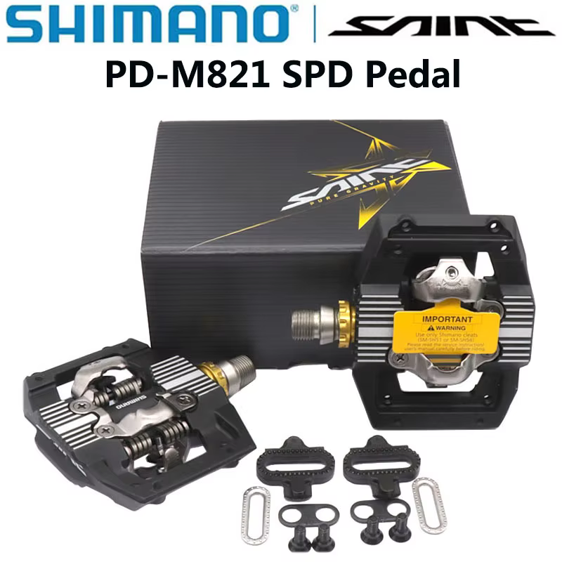WinterMANO-Pédale éventuelles D PD M821 XC/DH pour VTT, Pédales de VTT éventuelles D, SM-SH51 aquati