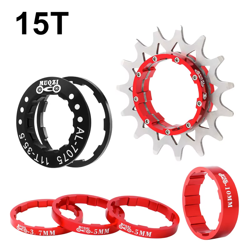 MUQZI – Kit de Conversion de Cassette de vélo à vitesse unique, 12T 13T 14T 15T 16T 17T 18T 19T 20T