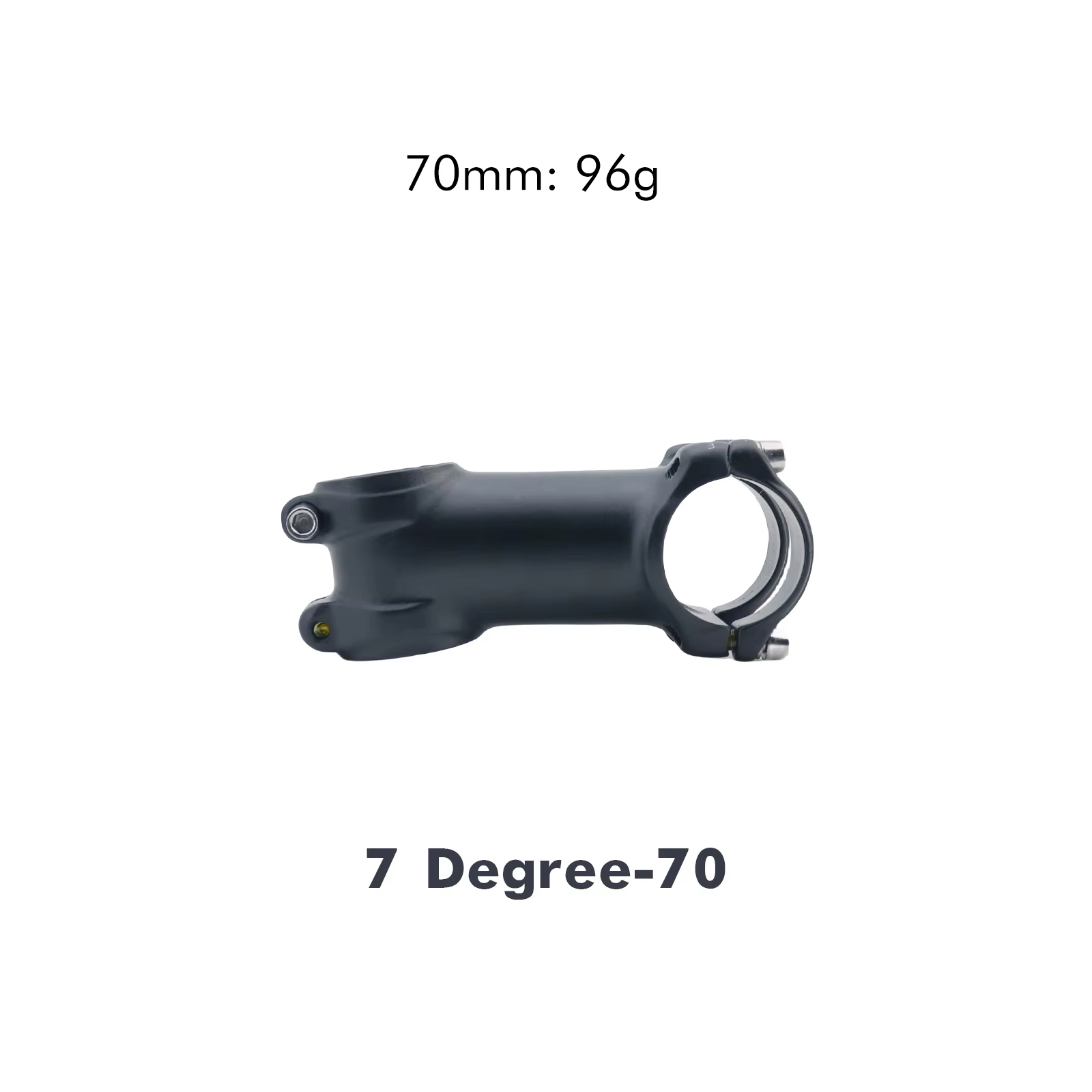 Potence ultralégère pour vélo de route et VTT, sans logo, AL7050 7 Leuven 17, 31.8, 70, 80, 90, 100,