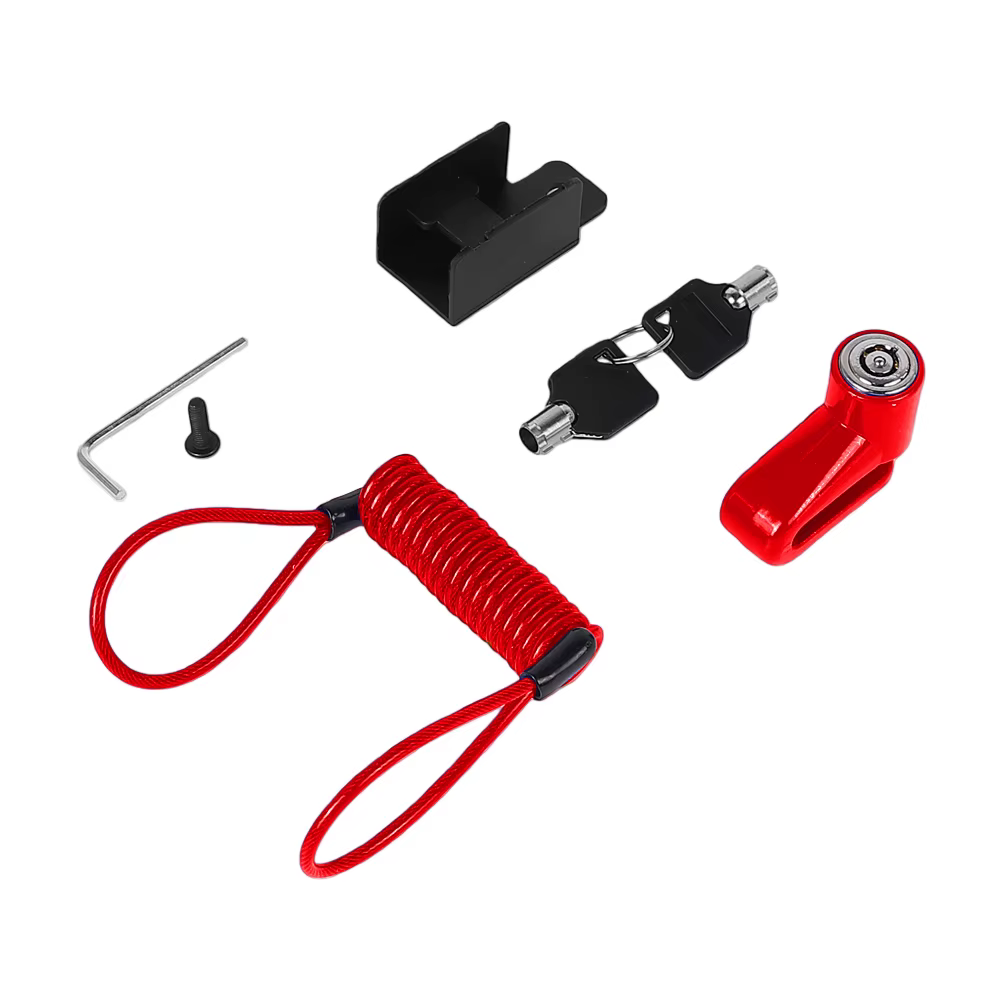 Verrou de frein à disque avec câble en acier pour trottinette électrique Xiaomi Mi3 Mi4 Mi5 5Pro 5Ma