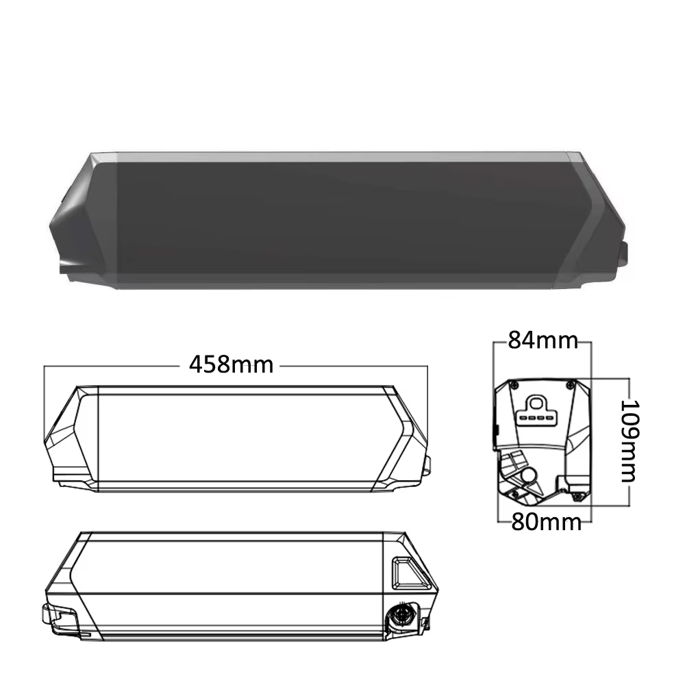 Fatboy-Batterie Longue Portée pour Vélo Électrique Bagus V2, 52V, 20Ah, 1000W, Ariel Rider X-aq, Ste
