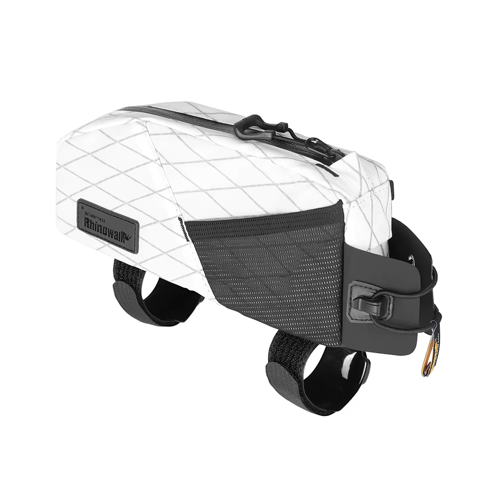 Bal inowalk-Sac de tube supérieur de vélo, SplashVerde, sac de cadre de vélo avec panneau de support