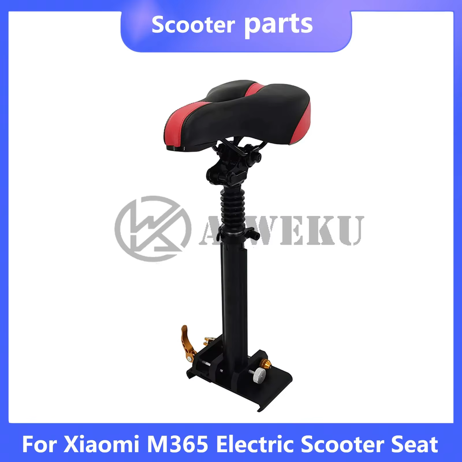 Ensemble de selle pliable et réglable en hauteur pour Scooter électrique Xiaomi, chaise Pro M365, si