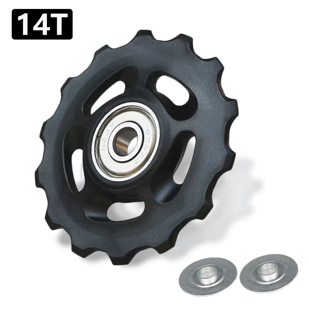 11T 12T 13T 14T roulement poulie vélo vtt route roue de guidage arrière vélo Jockey dérailleur arriè