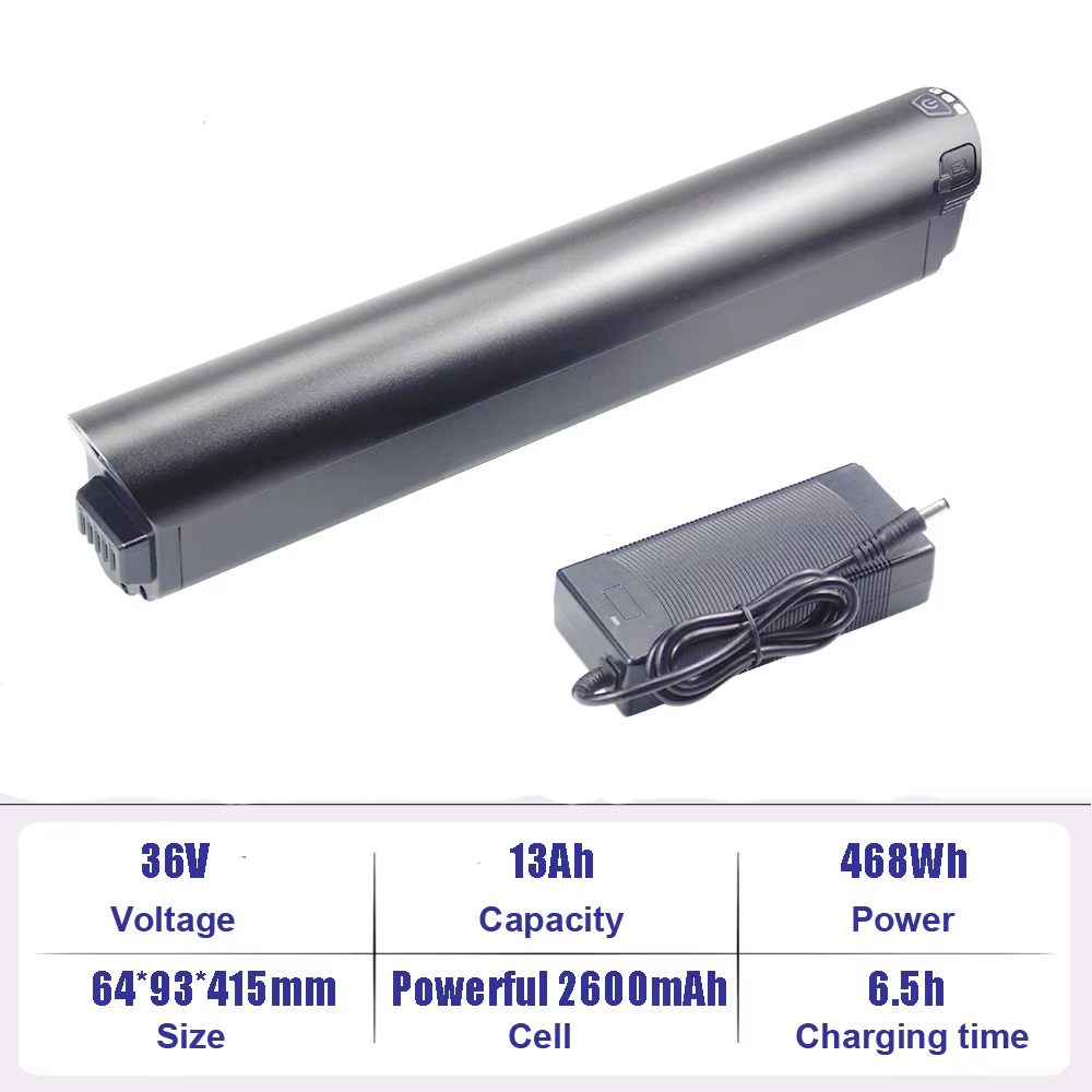 Batterie Li-ion amovible pour vélo électrique Vefreedom Cybervelo EK2 Pro URLIFE E26, 48V, 10,4 ah,