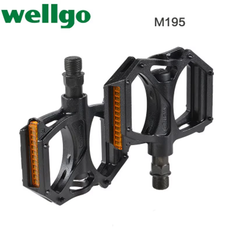 Wellgo vtt BMX pédales en alliage d'aluminium ultralégères vélo de route de montagne Double DU roule