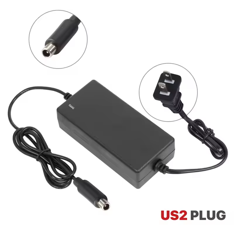 Chargeur pour trottinette électrique Xiaomi M365, adaptateur de batterie 36V, 42V-1,5 A