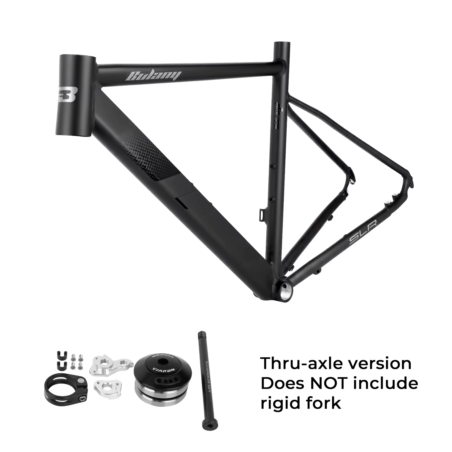 BOLANY cadre de vélo de route câble interne routage frein à disque Compatible 10x135mm cadre de vélo