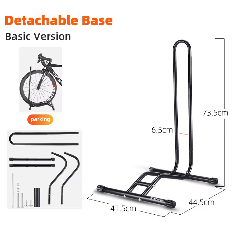 WEST BIKING 3 en 1 support de vélo support de stationnement en forme de L intérieur Garage stockage 