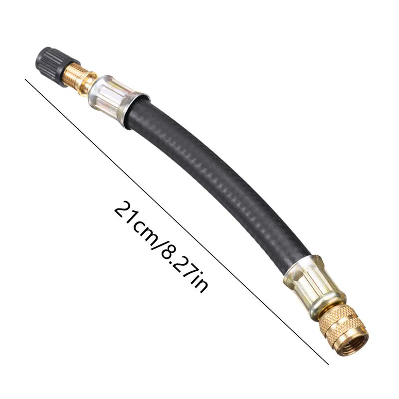 Extension de Valve de pneu en caoutchouc Flexible, 100mm 150mm 210mm, adaptateur de Bus pour camion