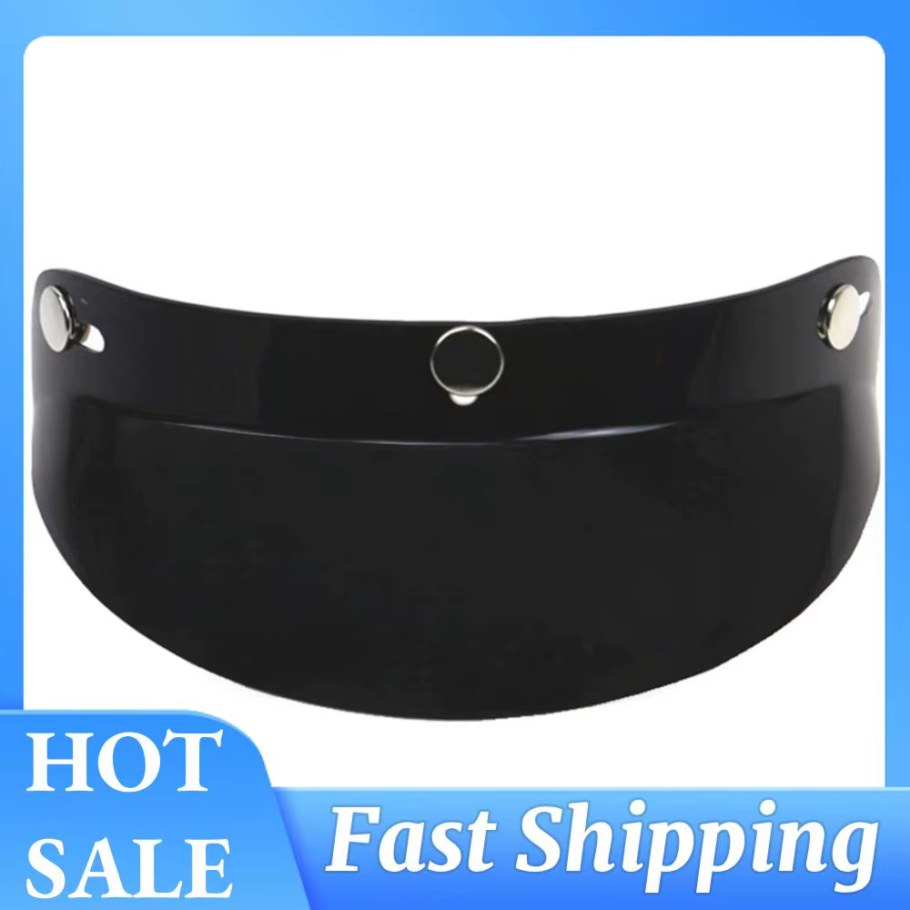 Visière de casque de vélo 3/4, visière solaire pour casque ouvert 3/4, visière de casque de vélo dem