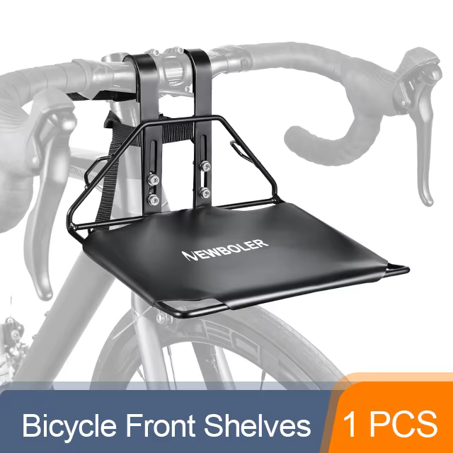 NEWBOLER vélo avant support sacoches sac bagages étagère support coffre vtt vélo cyclisme support 5k
