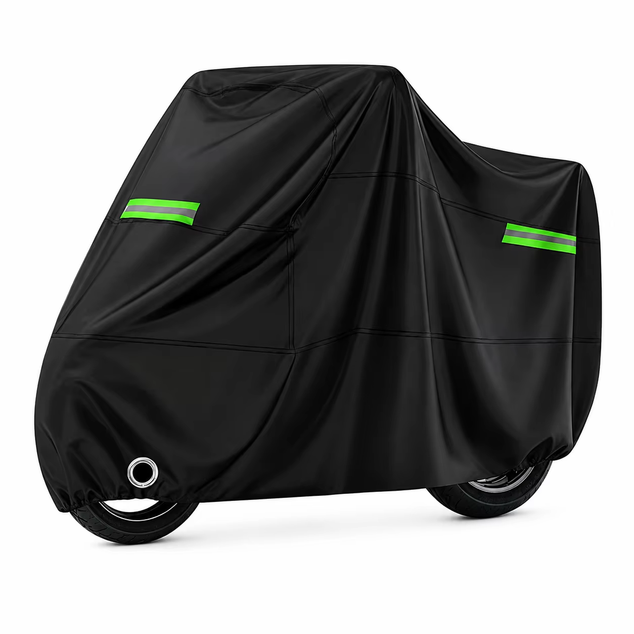 Housse pour vélo et cyclomoteur, tissu Oxford épais 500D, imperméable et résistant aux UV, fermeture