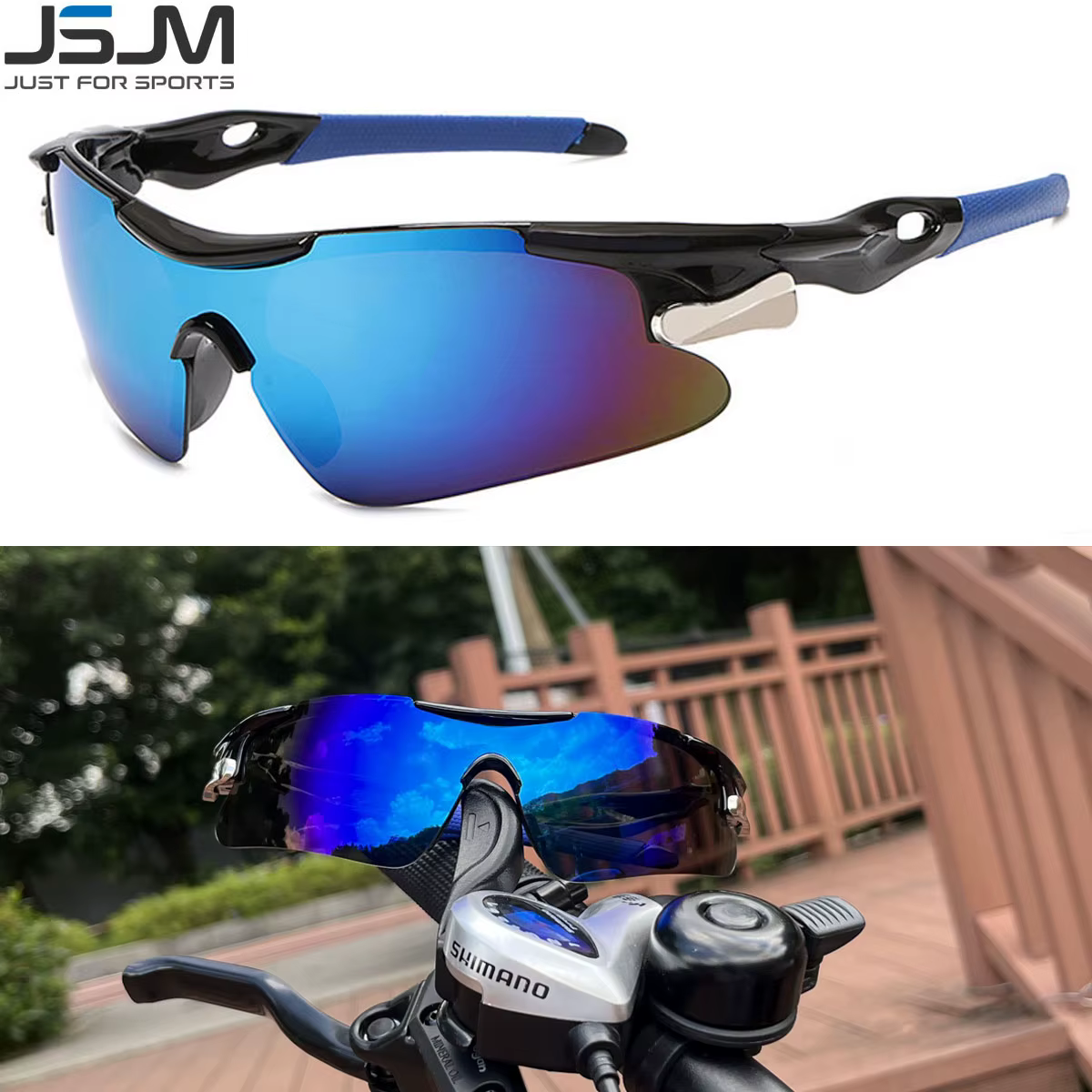 JSJM plein air hommes cyclisme lunettes de soleil vélo de route montagne équitation Protection lunet