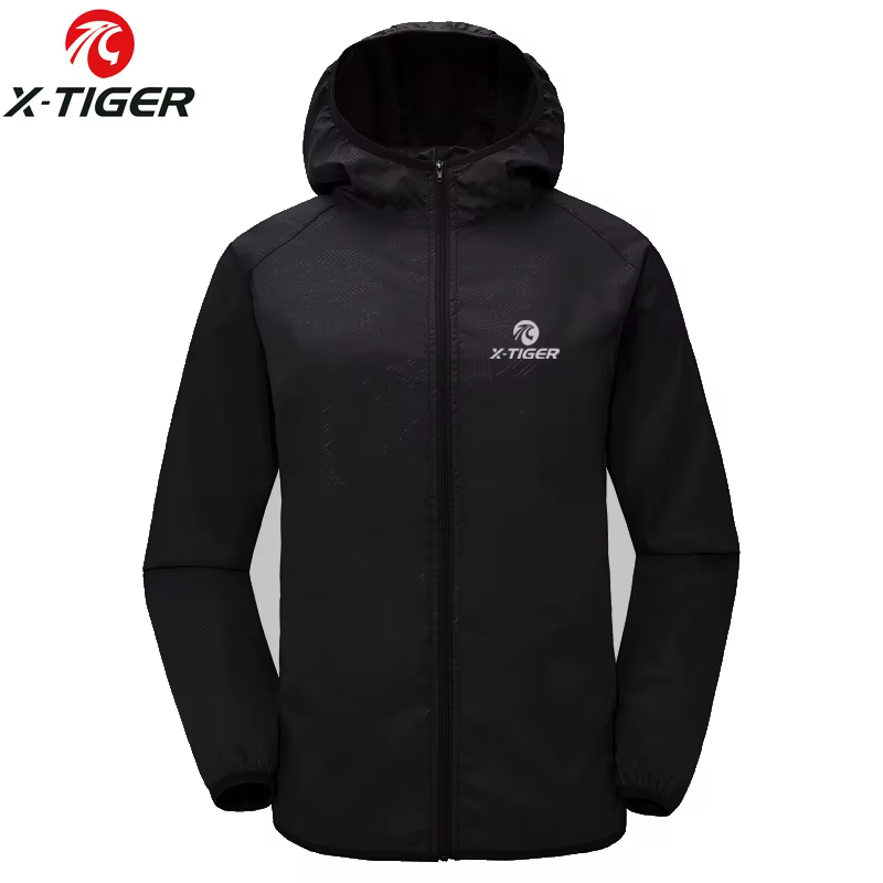 X-TIGER coupe-vent coulée cyclisme maillot vtt vélo coupe-vent super léger crème solaire randonnée v