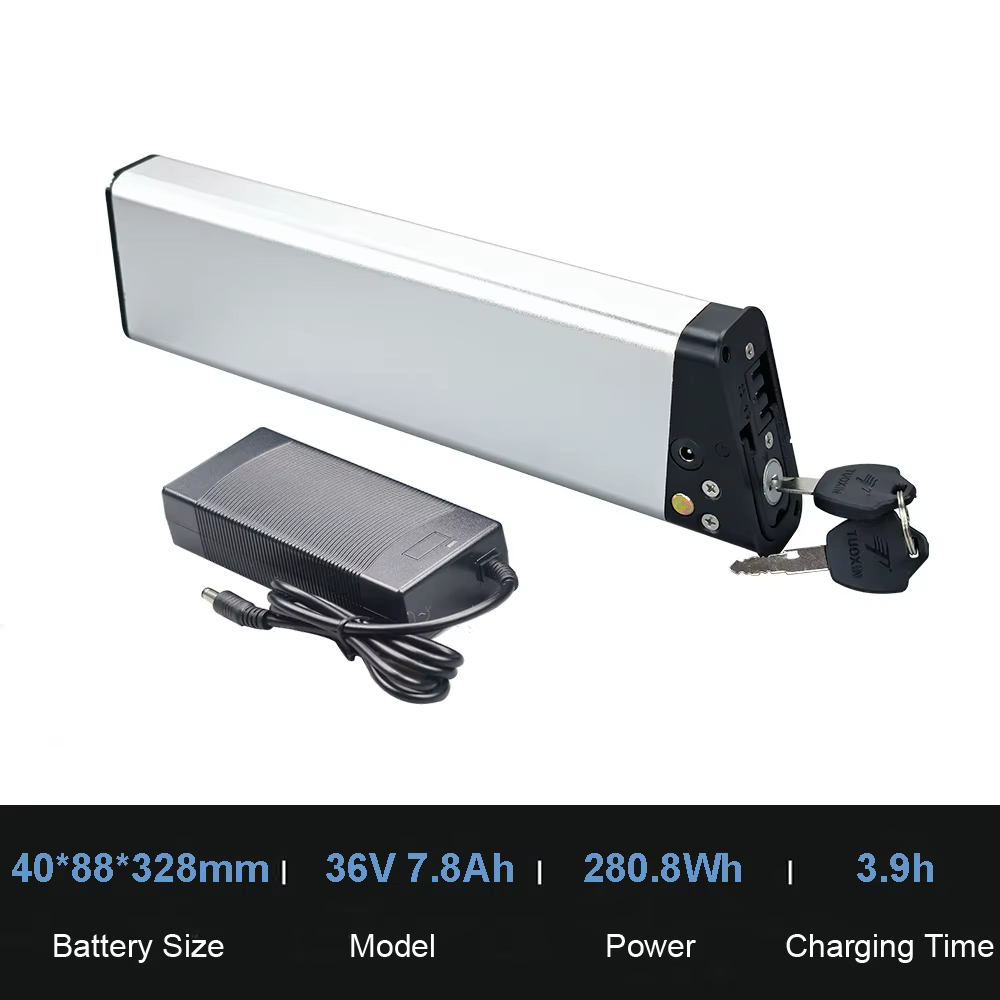 Batterie lithium-ion pliable pour vélo électrique Freeel Z03, 36V, 7,8 Ah, 10,5 Ah