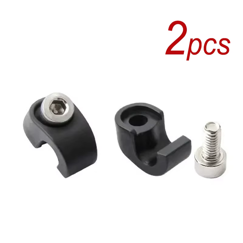 Guide de câble de frein de fourche de vélo, adaptateur de boucle de câble, fixation de tuyau, pince