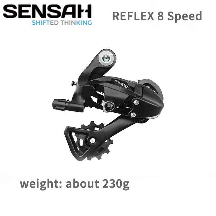 Dérailleur arrière SENSAH 8 9 10 vitesses pour VTT et vélo de route, compatible avec Shimano, levier