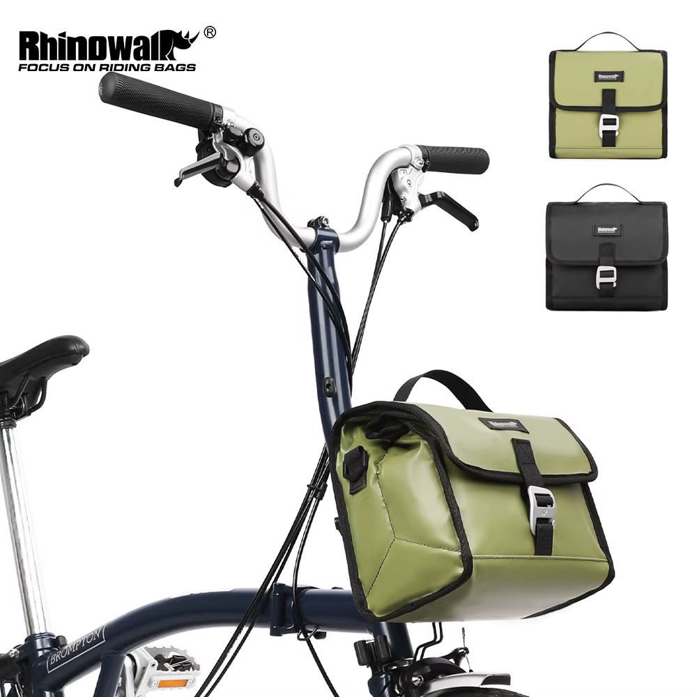 Bal inowalk-Sac de guidon de vélo, grande capacité, étanche, isolé, initié, mini sacoche avant Velo 