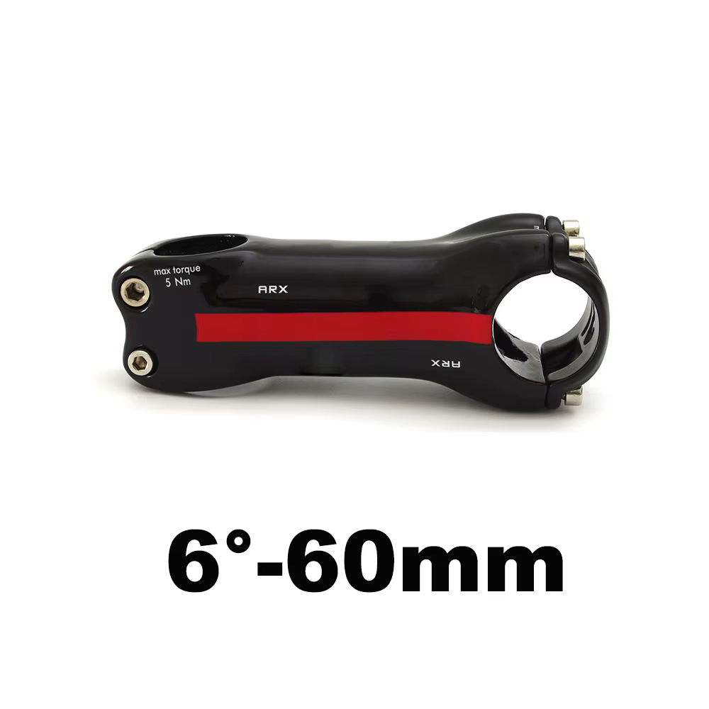 Potence en carbone 3T UD pour vélo de route et VTT, avec angle de 6/17 degrés 80/90/100/110/120mm, m