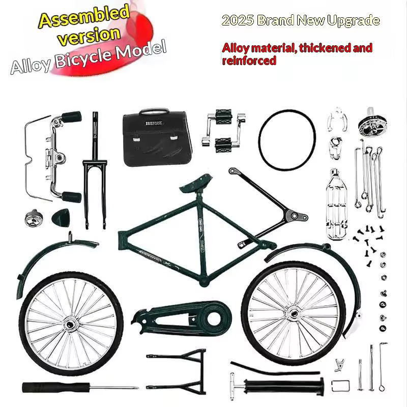 【AN】【AN】Nouveau modèle de vélo artisanal à monter soi-même avec un cadre de 28 pouces, un jouet d'as